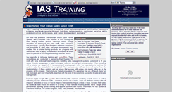 Desktop Screenshot of iastraining.com